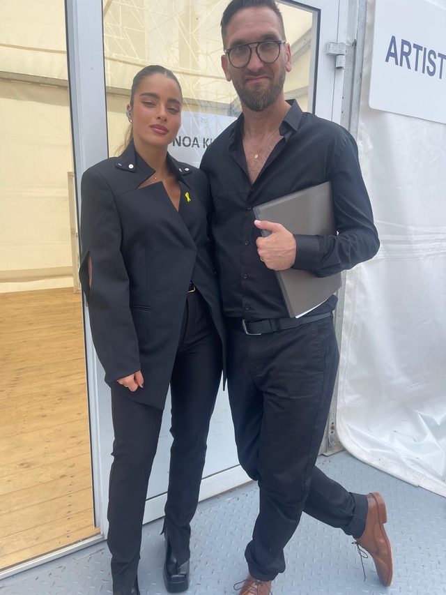 Tamir Hitman backstage at an artist event